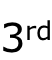 3rd